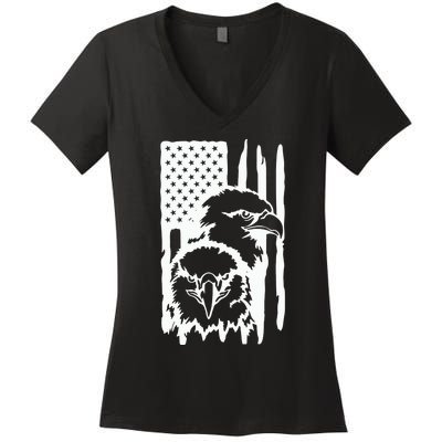 Load Women's V-Neck T-Shirt