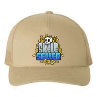 Logo Yupoong Adult 5-Panel Trucker Hat