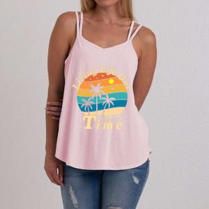 Living Life One Cruise At A Time Cruise Ship For Family Gift Women's Strappy Tank