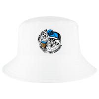 Living Life On The Sidelines Soccer Dad Coffee Skeleton Cool Comfort Performance Bucket Hat