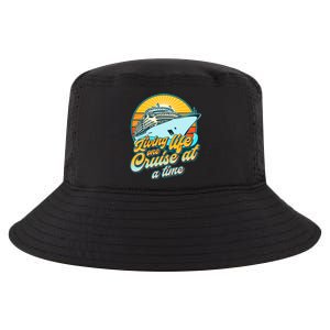 Living Life One Cruise At A Time Cool Comfort Performance Bucket Hat