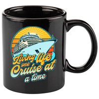 Living Life One Cruise At A Time 11oz C Handle Ceramic Mug