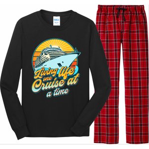 Living Life One Cruise At A Time Long Sleeve Pajama Set