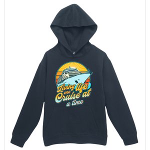 Living Life One Cruise At A Time Urban Pullover Hoodie