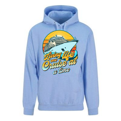 Living Life One Cruise At A Time Unisex Surf Hoodie