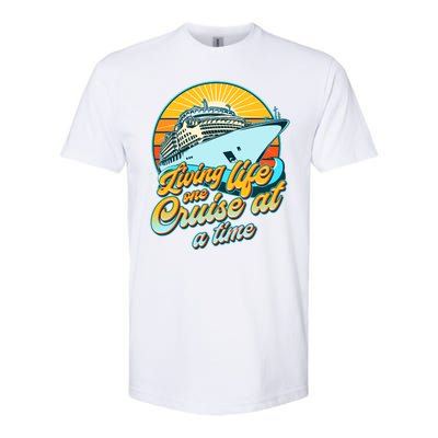 Living Life One Cruise At A Time Softstyle® CVC T-Shirt