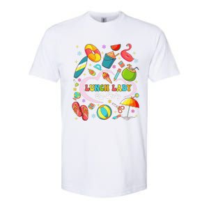 Lunch Lady Off Duty Summer Vacation Squad Last Day Of School Softstyle CVC T-Shirt