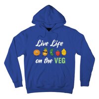 Live Life On The Veg – Vegan Lifestyle Funny Carrot Lover Funny Gift Hoodie