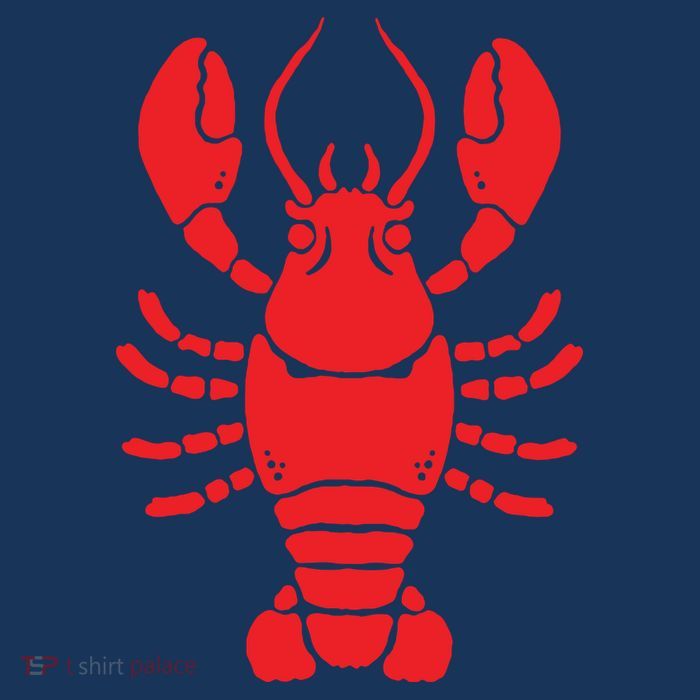 Lobster 7 Panel Mesh Trucker Snapback Hat