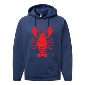 Lobster Performance Fleece Hoodie