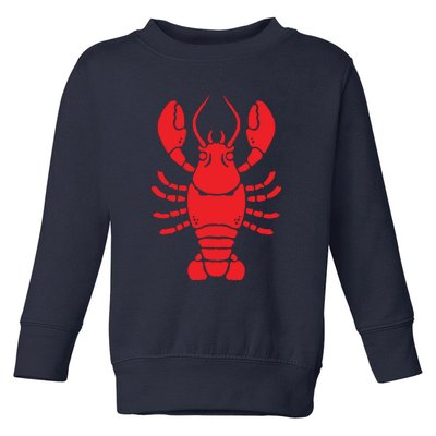 Lobster Toddler Sweatshirt