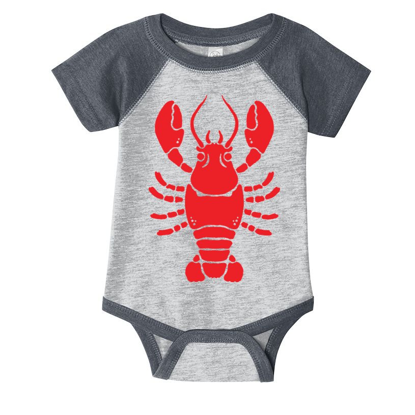 Lobster Infant Baby Jersey Bodysuit