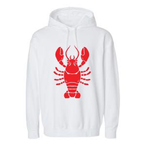 Lobster Garment-Dyed Fleece Hoodie