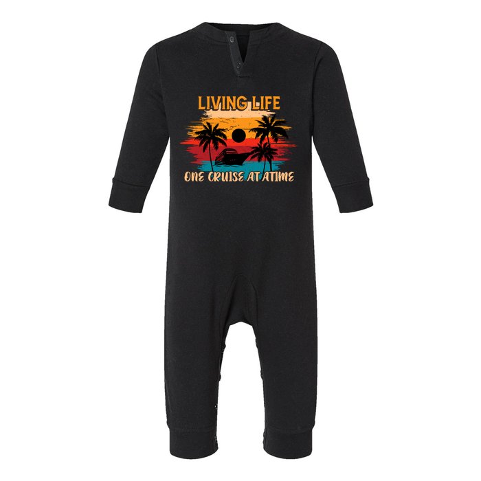 Living Life One Cruise A Time Accessories Cruise Ship Infant Fleece One Piece