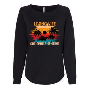 Living Life One Cruise A Time Accessories Cruise Ship Womens California Wash Sweatshirt