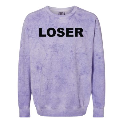 Loser Colorblast Crewneck Sweatshirt