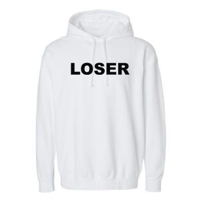 Loser Garment-Dyed Fleece Hoodie