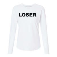 Loser Womens Cotton Relaxed Long Sleeve T-Shirt