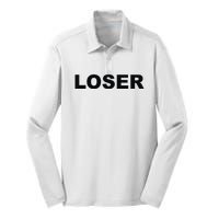 Loser Silk Touch Performance Long Sleeve Polo