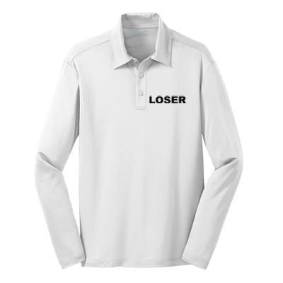 Loser Silk Touch Performance Long Sleeve Polo