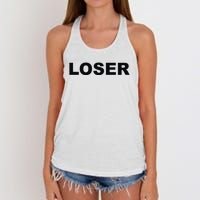 Loser Women's Knotted Racerback Tank