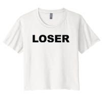 Loser Women's Crop Top Tee