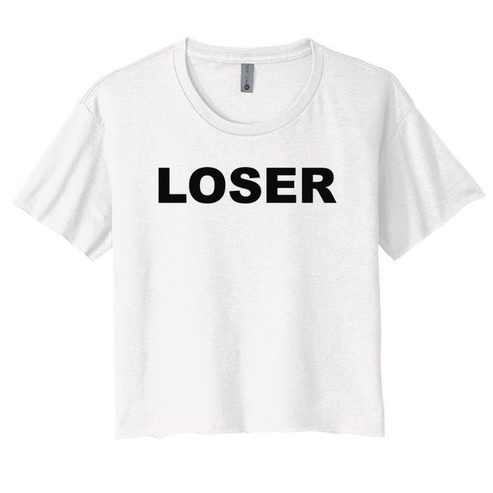 Loser Women's Crop Top Tee