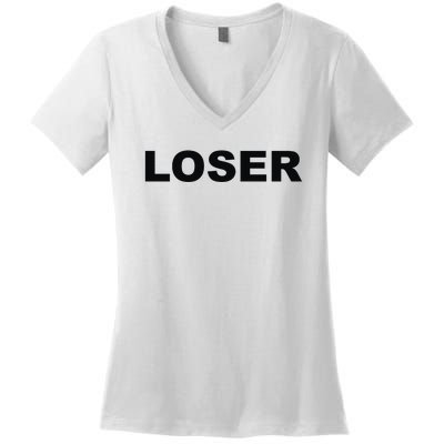 Loser Women's V-Neck T-Shirt