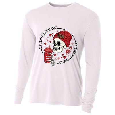 Living Life On The Bleachers Mama Skellington Cooling Performance Long Sleeve Crew