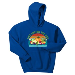 Live Life On The Veg Gift Kids Hoodie