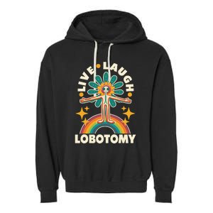 Lobotomy Garment-Dyed Fleece Hoodie