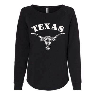 Longhorns Womens California Wash Sweatshirt