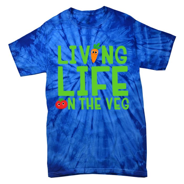 Living Life On The Veg Gift Tie-Dye T-Shirt