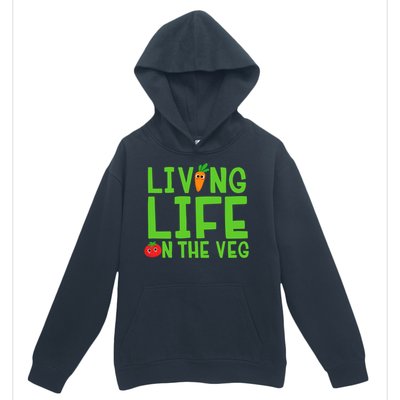 Living Life On The Veg Gift Urban Pullover Hoodie