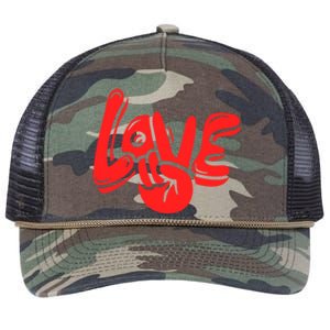 Love Retro Rope Trucker Hat Cap