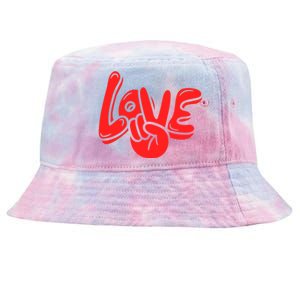 Love Tie-Dyed Bucket Hat