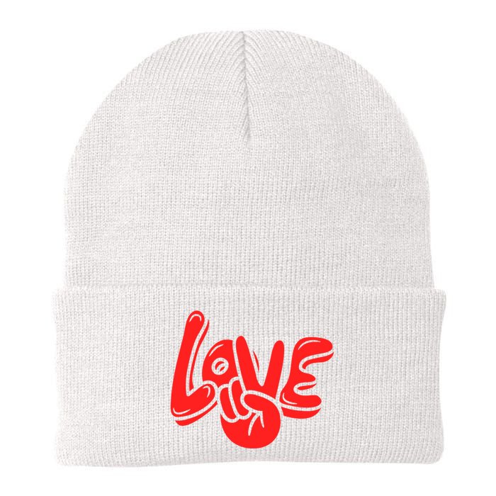 Love Knit Cap Winter Beanie