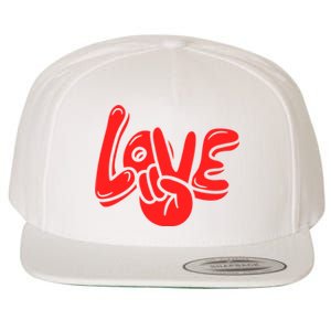 Love Wool Snapback Cap