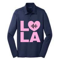 Lola Silk Touch Performance Long Sleeve Polo