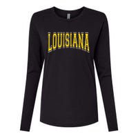 Louisiana Womens Cotton Relaxed Long Sleeve T-Shirt