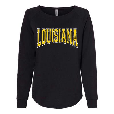 Louisiana Womens California Wash Sweatshirt