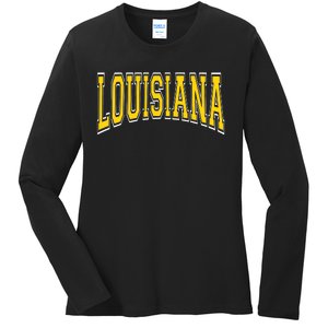 Louisiana Ladies Long Sleeve Shirt