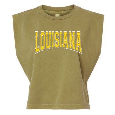 Louisiana Garment-Dyed Women's Muscle Tee