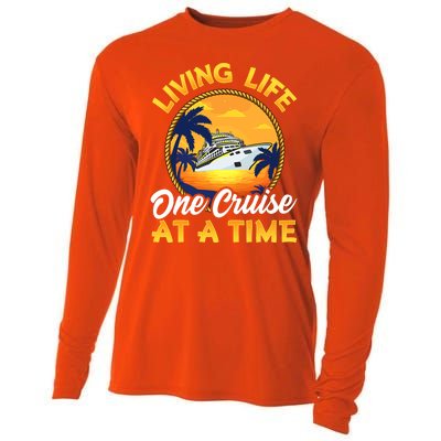 Living Life One Cruise At A Time Cooling Performance Long Sleeve Crew