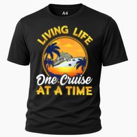 Living Life One Cruise At A Time Cooling Performance Crew T-Shirt
