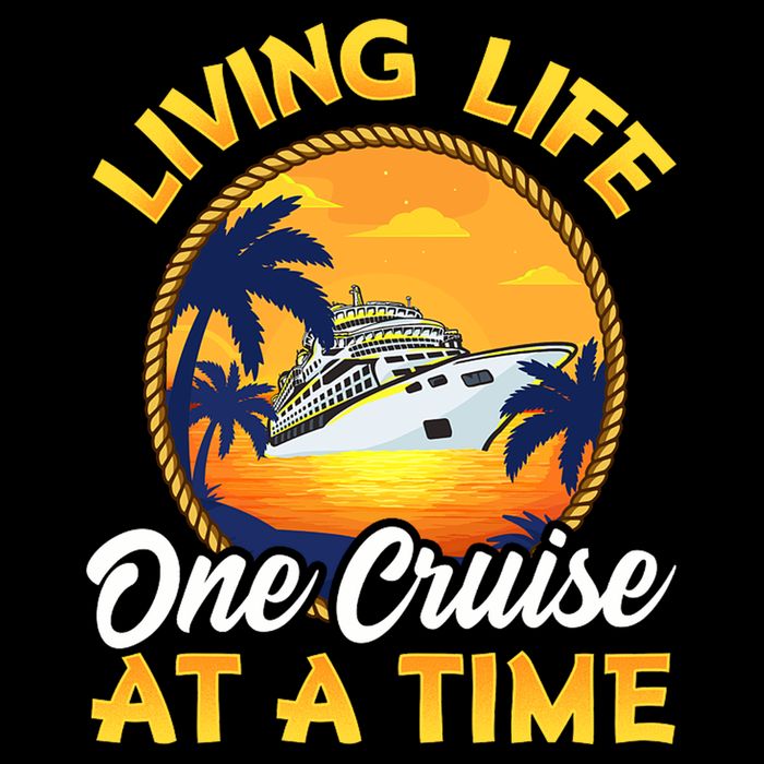 Living Life One Cruise At A Time Cooling Performance Crew T-Shirt