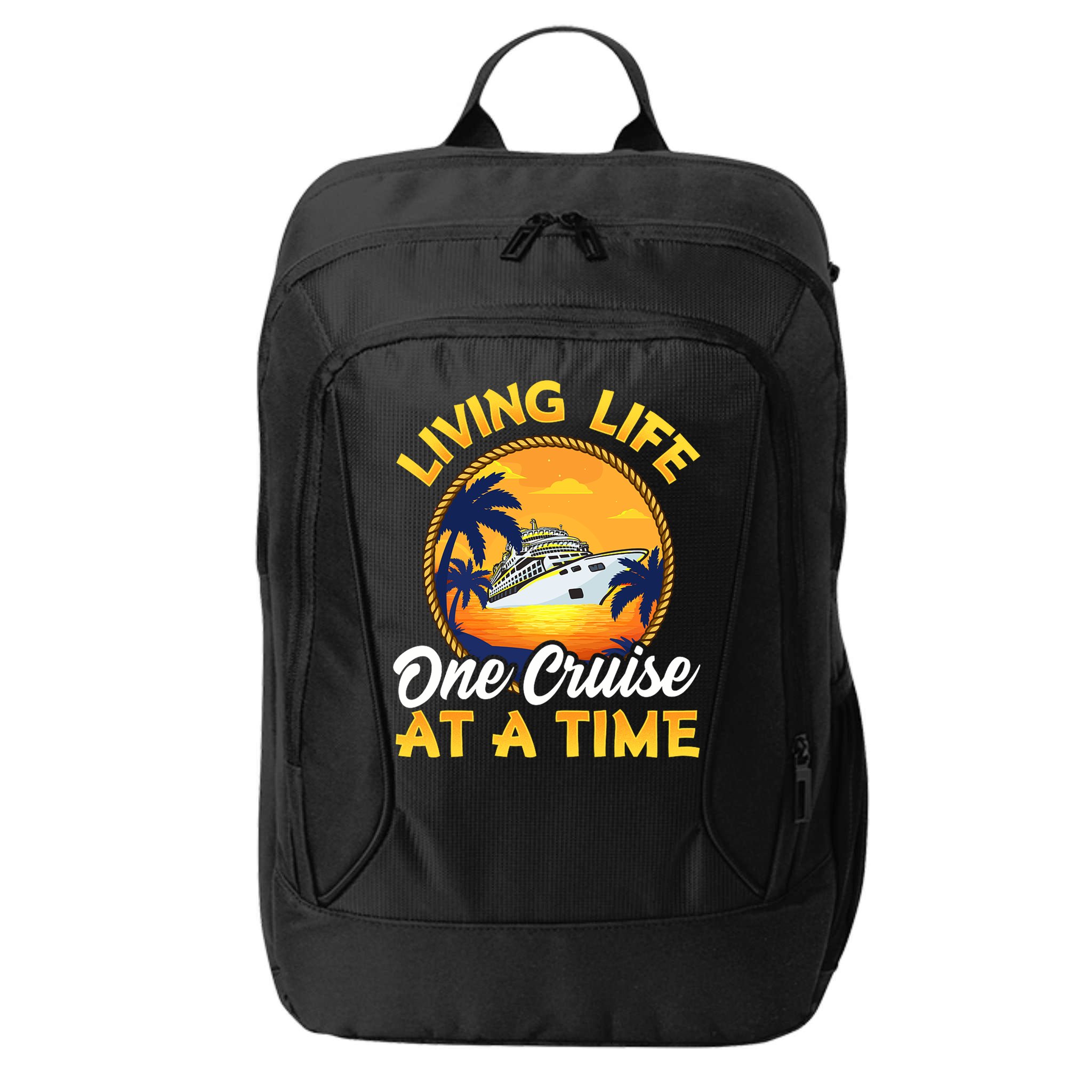 Living Life One Cruise At A Time City Backpack