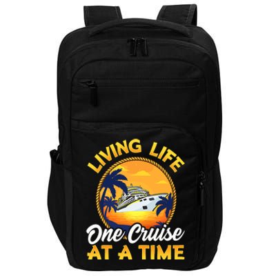 Living Life One Cruise At A Time Impact Tech Backpack