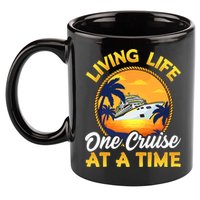 Living Life One Cruise At A Time 11oz C Handle Ceramic Mug