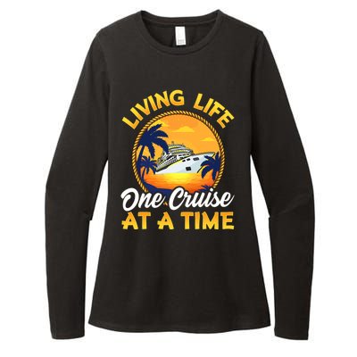 Living Life One Cruise At A Time Womens CVC Long Sleeve Shirt